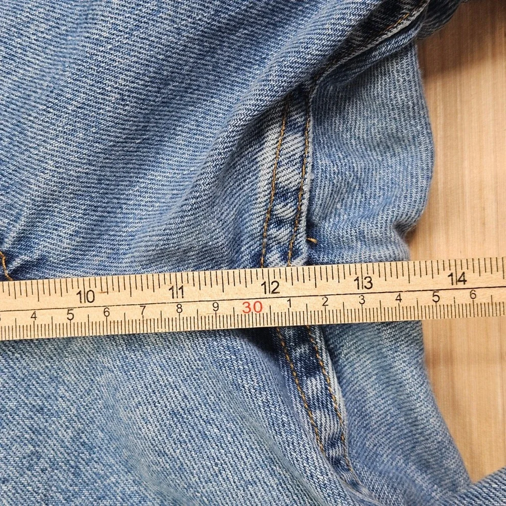 Vintage Levis Y2K Loose Straight Fit Jeans Mens 34x32 Blue Denim Casual Workwear